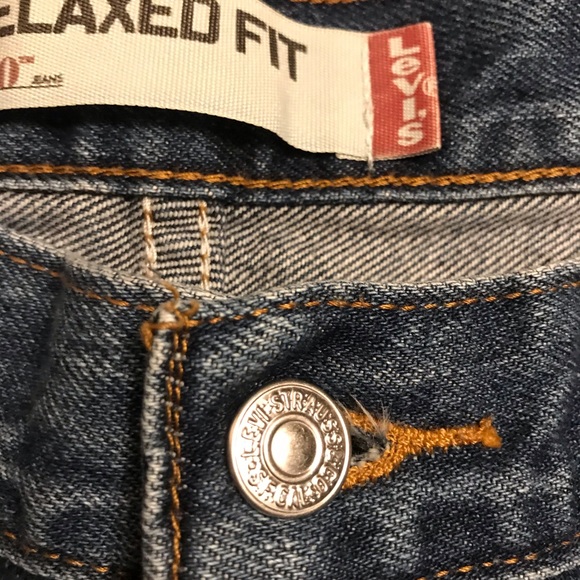 Levi’s 550 Relaxed Fit Men’s dark denim Jeans - Picture 8 of 16